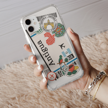 Antigua Guatemala Guatemalan Flag iPhone Case 15 14 13 12 11 Pro Max Plus Mini Travel Souvenir Personalized Custom City Name