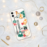 Damaskus Syrien Syrische Flagge iPhone Hülle 15 14 13 12 11 Pro Max Plus Mini Geschenk Reise Souvenir Personalisierter Stadtname