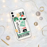 Nasiriyah Iraq Iraqi Flag iPhone Case 15 14 13 12 11 Pro Max Plus Mini Gift Travel Souvenir Personalized Custom City Name