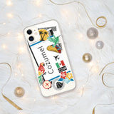 Cozumel Mexico Mexican Flag iPhone Case 15 14 13 12 11 Pro Max Plus Mini Gift Travel Souvenir Personalized Custom City Name
