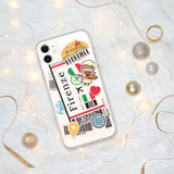Funda para iPhone 15, 14, 13, 12, 11 Pro Max Plus Mini, con bandera italiana de Florencia, regalo de viaje, recuerdo personalizado con nombre de ciudad