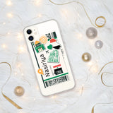 Nasiriyah Iraq Iraqi Flag iPhone Case 15 14 13 12 11 Pro Max Plus Mini Travel Souvenir Personalized Custom City Name
