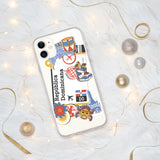 Dominican Republic República Dominicana Flag iPhone Case 15 14 13 12 11 Pro Max Plus Mini Travel Souvenir Personalized Custom City Name