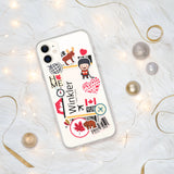 Winkler Manitoba Canada Canadian Flag iPhone Case 15 14 13 12 11 Pro Max Plus Mini Travel Souvenir Personalized Custom City Name