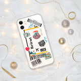 Beirut Lebanon Lebanese Flag iPhone Case 15 14 13 12 11 Pro Max Plus Mini Gift Travel Souvenir Personalized Custom City Name