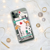 Algerien Algerische Flagge iPhone Hülle 15 14 13 12 11 Pro Max Plus Mini Geschenkideen Landkarte Skyline Geschenk für Sie Ihn Ideen Reise Souvenir