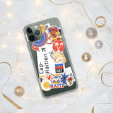 Cap-Haitien Haiti Haitian Flag iPhone Case 15 14 13 12 11 Pro Max Plus Mini Gift Travel Souvenir Personalized Custom City Name