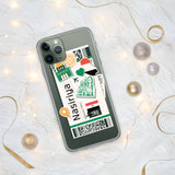 Nasiriyah Iraq Iraqi Flag iPhone Case 15 14 13 12 11 Pro Max Plus Mini Travel Souvenir Personalized Custom City Name