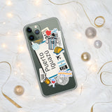 Puerto Iguazú Misiones Argentina Argentinian Flag iPhone Case 15 14 13 12 11 Pro Max Plus Mini Travel Souvenir Personalized Custom City Name