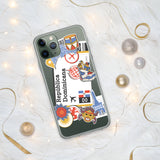 Dominican Republic República Dominicana Flag iPhone Case 15 14 13 12 11 Pro Max Plus Mini Travel Souvenir Personalized Custom City Name