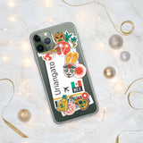 Uriangato Guanajuato Mexico Mexican Flag iPhone Case 15 14 13 12 11 Pro Max Plus Mini Travel Souvenir Personalized Custom City Name