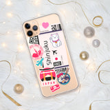 Shinjuku City 新宿区 Tokyo Japan Japanese Flag iPhone Case 15 14 13 12 11 Pro Max Plus Mini Gift Travel Souvenir Personalized Custom City Name