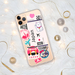 Japan Japanese Flag iPhone Case 15 14 13 12 11 Pro Max Plus Mini Travel Souvenir Tourist Beach Lover Food Destination Pride Patriot Gifts