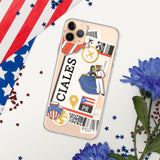 Ciales Puerto Rico Puerto Rican Flag iPhone Case 15 14 13 12 11 Pro Max Plus Mini Gift Travel Souvenir Personalized Custom City Name