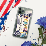 Delray Beach Florida iPhone Case 15 14 13 12 11 Pro Max Plus Mini Travel Souvenir Tourist Beach Lover Food Destination Pride Patriot Gifts