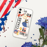 Ciales Puerto Rico Puerto Rican Flag iPhone Case 15 14 13 12 11 Pro Max Plus Mini Gift Travel Souvenir Personalized Custom City Name