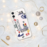 Funda para iPhone 15, 14, 13, 12 y 11 Pro Max Plus Mini con bandera de Rumanía, ideas de regalo, mapa del país, horizonte, regalo para ella y él, recuerdo de viaje