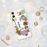 Funda para iPhone 15, 14, 13, 12, 11 Pro Max Plus Mini con bandera de la India, regalo de viaje, recuerdo