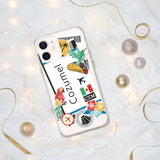 Cozumel Mexico Mexican Flag iPhone Case 15 14 13 12 11 Pro Max Plus Mini Gift Travel Souvenir Personalized Custom City Name