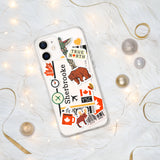 Sherbrooke Quebec Canada Canadian Flag iPhone Case 15 14 13 12 11 Pro Max Plus Mini Gift Travel Souvenir