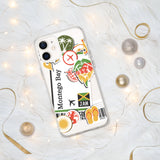 Montego Bay Jamaica Jamaican Flag iPhone Case 15 14 13 12 11 Pro Max Plus Mini Gift Travel Souvenir