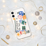 Cambará do Sul Brazil Brasil Brazilian Flag iPhone Case 15 14 13 12 11 Pro Max Plus Mini Travel Souvenir Personalized Custom City Name