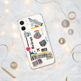 Beirut Lebanon Lebanese Flag iPhone Case 15 14 13 12 11 Pro Max Plus Mini Gift Travel Souvenir Personalized Custom City Name