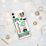 Nasiriyah Iraq Iraqi Flag iPhone Case 15 14 13 12 11 Pro Max Plus Mini Gift Travel Souvenir Personalized Custom City Name