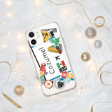 Cozumel Mexico Mexican Flag iPhone Case 15 14 13 12 11 Pro Max Plus Mini Gift Travel Souvenir Personalized Custom City Name