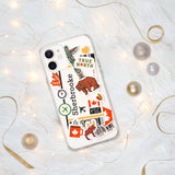 Sherbrooke Quebec Canada Canadian Flag iPhone Case 15 14 13 12 11 Pro Max Plus Mini Gift Travel Souvenir