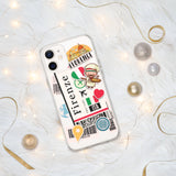 Funda para iPhone 15, 14, 13, 12, 11 Pro Max Plus Mini, con bandera italiana de Florencia, regalo de viaje, recuerdo personalizado con nombre de ciudad