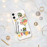 Montego Bay Jamaica Jamaican Flag iPhone Case 15 14 13 12 11 Pro Max Plus Mini Travel Souvenir Personalized Custom City Name