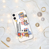 Dominican Republic República Dominicana Flag iPhone Case 15 14 13 12 11 Pro Max Plus Mini Travel Souvenir Personalized Custom City Name