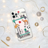 Algerien Algerische Flagge iPhone Hülle 15 14 13 12 11 Pro Max Plus Mini Geschenkideen Landkarte Skyline Geschenk für Sie Ihn Ideen Reise Souvenir