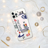 Funda para iPhone 15, 14, 13, 12 y 11 Pro Max Plus Mini con bandera de Rumanía, ideas de regalo, mapa del país, horizonte, regalo para ella y él, recuerdo de viaje