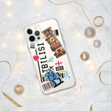 Funda para iPhone 15, 14, 13, 12, 11 Pro Max Plus Mini con bandera de Georgia de Tbilisi, regalo de viaje personalizado, nombre de ciudad personalizado