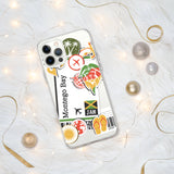 Montego Bay Jamaica Jamaican Flag iPhone Case 15 14 13 12 11 Pro Max Plus Mini Gift Travel Souvenir