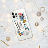 Puerto Iguazú Misiones Argentina Argentinian Flag iPhone Case 15 14 13 12 11 Pro Max Plus Mini Travel Souvenir Personalized Custom City Name