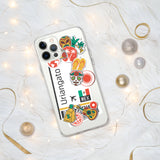 Uriangato Guanajuato Mexico Mexican Flag iPhone Case 15 14 13 12 11 Pro Max Plus Mini Travel Souvenir Personalized Custom City Name