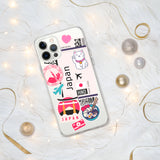 Japan Japanese Flag iPhone Case 15 14 13 12 11 Pro Max Plus Mini Travel Souvenir Tourist Beach Lover Food Destination Pride Patriot Gifts