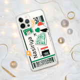 Nasiriyah Iraq Iraqi Flag iPhone Case 15 14 13 12 11 Pro Max Plus Mini Gift Travel Souvenir Personalized Custom City Name