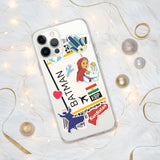 Batman Kurdistan Kurdish Flag iPhone Case 15 14 13 12 11 Pro Max Plus Mini Travel Souvenir Personalized Custom City Name