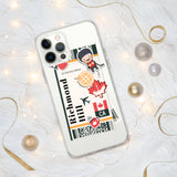 Richmond Hill Ontario Canada Canadian Flag iPhone Case 15 14 13 12 11 Pro Max Plus Mini Travel Souvenir Personalized Custom City Name