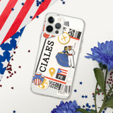 Ciales Puerto Rico Puerto Rican Flag iPhone Case 15 14 13 12 11 Pro Max Plus Mini Gift Travel Souvenir Personalized Custom City Name