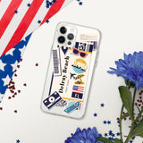 Delray Beach Florida iPhone Case 15 14 13 12 11 Pro Max Plus Mini Travel Souvenir Tourist Beach Lover Food Destination Pride Patriot Gifts