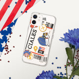 Ciales Puerto Rico Puerto Rican Flag iPhone Case 15 14 13 12 11 Pro Max Plus Mini Gift Travel Souvenir Personalized Custom City Name