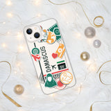 Damaskus Syrien Syrische Flagge iPhone Hülle 15 14 13 12 11 Pro Max Plus Mini Geschenk Reise Souvenir Personalisierter Stadtname
