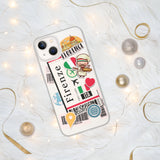 Funda para iPhone 15, 14, 13, 12, 11 Pro Max Plus Mini, con bandera italiana de Florencia, regalo de viaje, recuerdo personalizado con nombre de ciudad