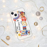 Cap-Haitien Haiti Haitian Flag iPhone Case 15 14 13 12 11 Pro Max Plus Mini Gift Travel Souvenir Personalized Custom City Name