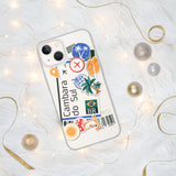 Cambará do Sul Brazil Brasil Brazilian Flag iPhone Case 15 14 13 12 11 Pro Max Plus Mini Travel Souvenir Personalized Custom City Name